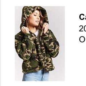 Camo forever 21 jacket